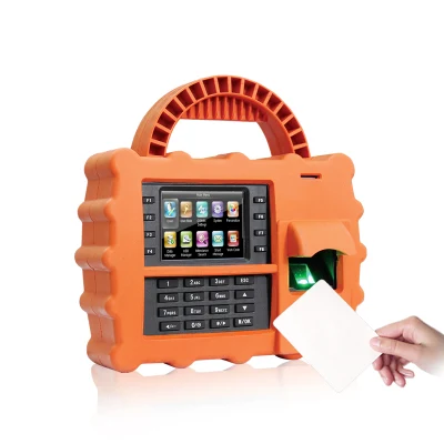IP65 водонепроницаемый биометрический отпечаток и бесконтактный датчик RFID время работы Машина