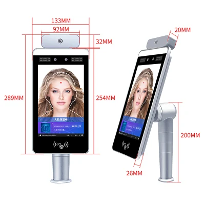 Android Face Recognition RFID контроля доступа системы двери считыватель отпечатков пальцев турникет со штативом литника