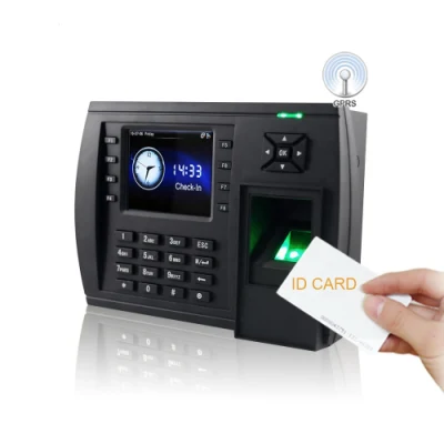 125hkz RFID и биометрическая система контроля отпечатков пальцев Time Attendance System с GPRS