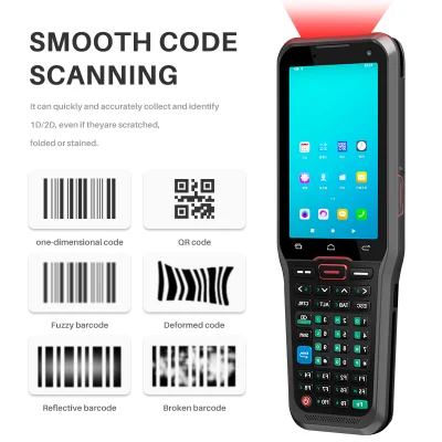  Android 4дюйм ручной сканер штрих-кодов считыватель RFID писателя