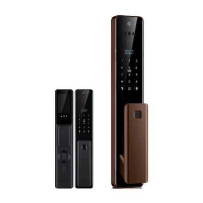 Автоматическое распознавание лиц 3D распознавание отпечатков пальцев Smart Camera Door Lock