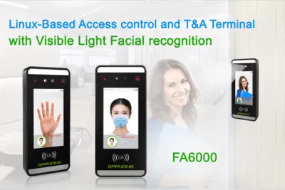 (FA6000) Время посещаемость машины Face Recognition