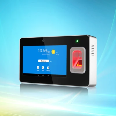Android System Fingerprint Time Attendance Device с функцией SMS