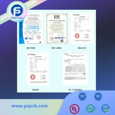 PS One Stop Service (одна остановка) высокочастотная плата PCB Radio Frequency (Радиочастота) Идентификация PCB в сборе RF PCBA