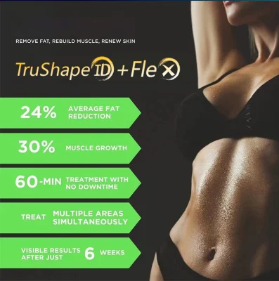 Косметическая клиника использование лица подъем тела формирование Trusculpt ID+Flex Машина