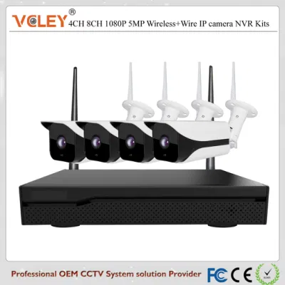 Безопасность CCTV камеры 8 камеры камеры безопасности беспроводной сети сетевой видеорегистратор комплект