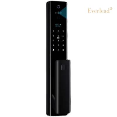 Оптовая торговля Tuya APP WiFi/ TT Lock Luxury Fast-Open Automactic Biometric Идентификация лица отпечаток Пароль Карта доступа без ключа Smart Digital Security Lock