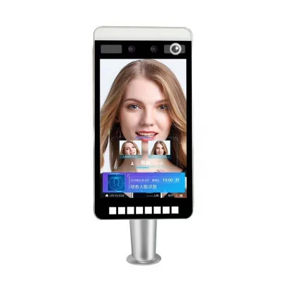Определение температуры человеческого тела и Face Recognition измерения рассылки на английском языке