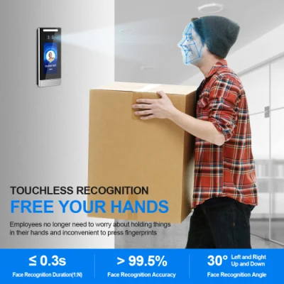 Турникеты биометрические Face Recognition контроль доступа на открытом воздухе Системы контроля доступа