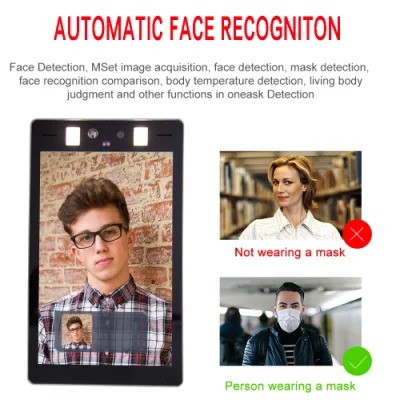 Измерение температуры человеческого тела и Face Recognition контроля доступа IP-камера
