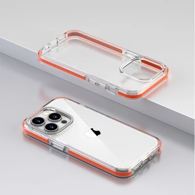  Для iPhone 14 iPhone 15 акриловый полностью прозрачные крышки корпуса телефона