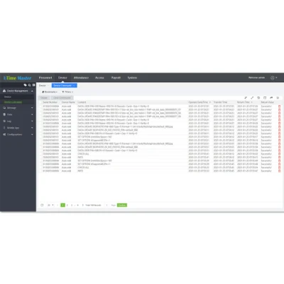 Biotime8.0 веб-программное обеспечение управления посещаемостью с дистанционным управлением посещаемостью И функция расчета заработной платы (UTime Master)