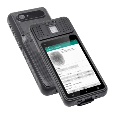 Uniwa F501 5.7 дюйма NFC Biometric Fingerprint 4G 2D Android Сканер штрих-кодов