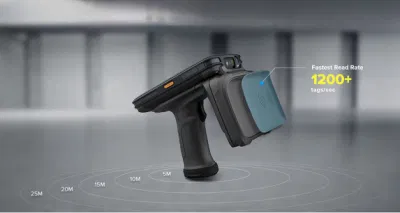 Ручной считыватель штрих-кодов NFC RFID-меток УВЧ-диапазона 860 МГц 125 кГц 13,56 МГц