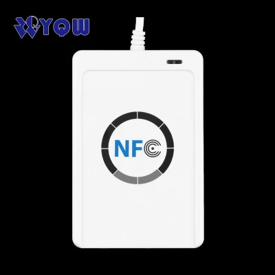 Устройство считывания и записи смарт-карт RFID с поддержкой NFC ACR122u, белого цвета
