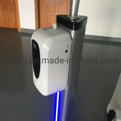 IP 65 новый 8-дюймовый распознавания цифровой ЖК-дисплей с органом для определения температуры системы контроля доступа