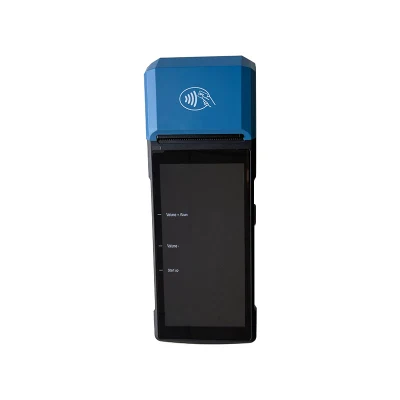 Портативный POS-терминал с функцией распознавания отпечатков пальцев Smart Fingerprint Recognition с термочеком Система POS принтера S81