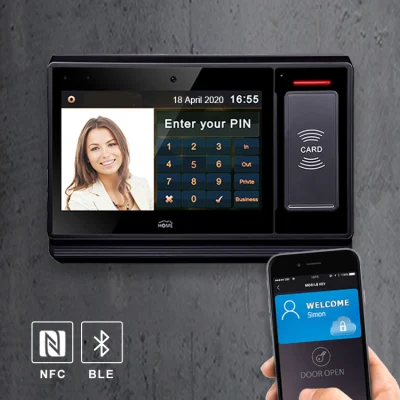 Работа сотрудников 4G WiFi биометрический считыватель отпечатков пальцев NFC БЕЛЯ RFID время участие машины с помощью считывателя отпечатков пальцев времени проверьте in/out