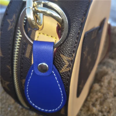 Пользовательский размер 13,56 МГц Ultralight C NFC Keytag RFID Leather Read Записать тег ключа