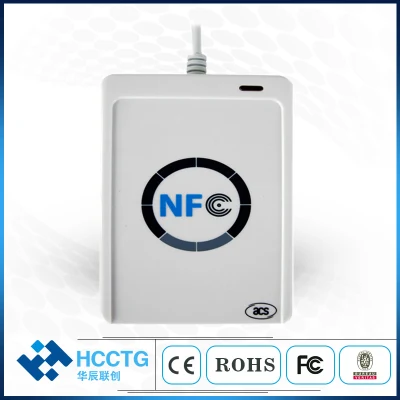 Дешевые цены ISO 18092 Felica ISO 14443 Smart USB бесконтактные NFC Card Reader Writer ACR122u