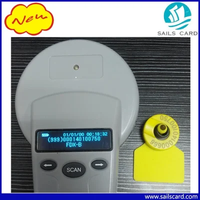 NFC технология RFID метка уха и RFID для считывания/записи для ID животных ведения Управления в сельском хозяйстве