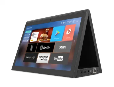 10.1-дюймовый HD Dual Display Face Recognition RJ45 Ethernet Digital Signage Android 8.1 планшетный ПК