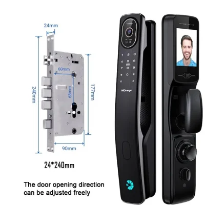 Новый дизайн X10dl 3D распознавание лиц Smart Door Lock