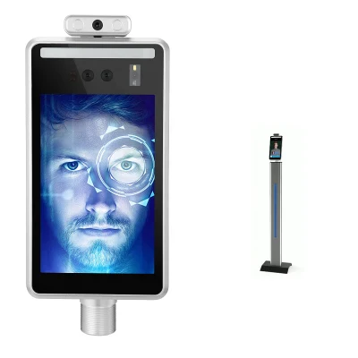 Smart Face Recognition доступ Терминал сканирования и распознавания кузова машины для измерения температуры