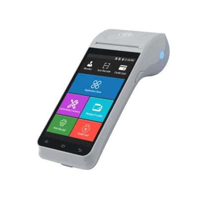 Android билет на автобус NFC POS терминала машины при идентификации отпечатков пальцев
