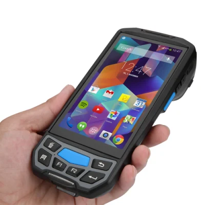 Портативный сканер штрих-кода NFC сканер штрих-кода дальнего действия Smart Mobile Data Коллекция ручных терминалов Android