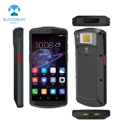 Кпк 5.7inch считыватель отпечатков пальцев/ ID идентификация Android КПК сканера штрих-кодов