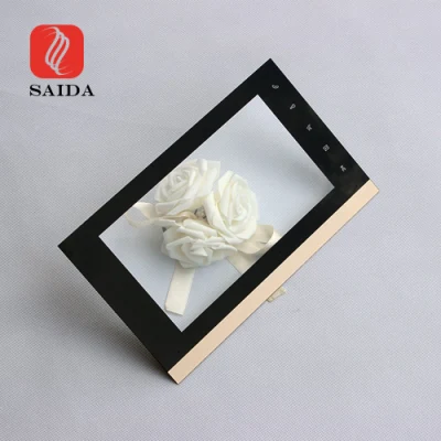 Saida Custom Shape Белый окрашенный царапаемый устойчивый к отпечаткам пальцев сенсорный экран Стекло крышки экрана и стекло AG/AR/AF