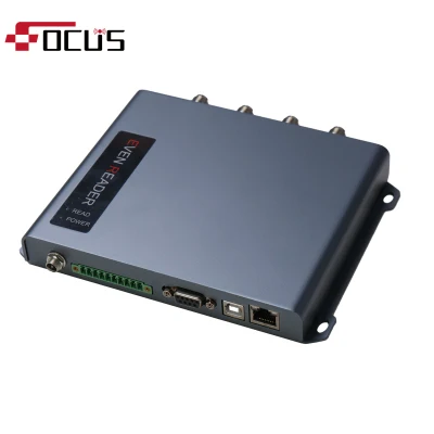 4 антенных порта PoE Linux 4G WiFi дальнего действия UHF Считыватель RFID