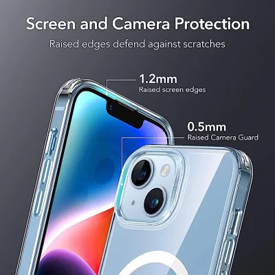 Для ударостойкий прозрачный чехол для телефона iPhone15