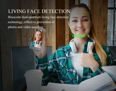 Fsan 2MP 5 дюйма дневного обучения Access Control Face Recognition терминал