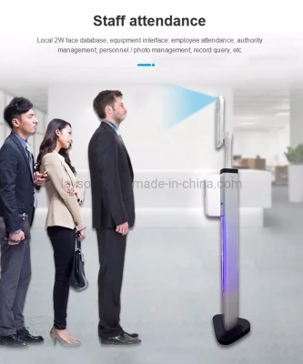 Face Recognition Системы контроля доступа с помощью измерения температуры и обнаружения и распознавания камеры, биометрические время посещаемость терминал