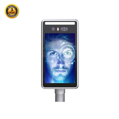 Безопасности 8 дюйма две камеры в режиме реального времени Face Recognition плоские клеммы