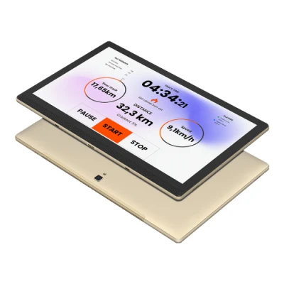 Android Linux Heart Rate Pulse Finger Print Face ID Unlock (Android: Разблокировка идентификатора лица для пуль Тренажерный зал для тренажерного зала IoT Smart Rгребля Cross Trainer Equipment Встроенный планшет для коучинга