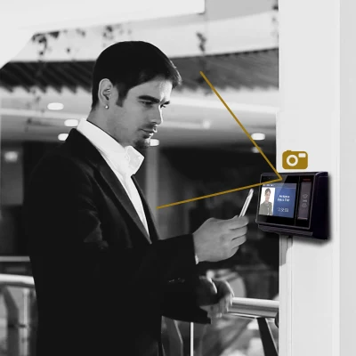 3G WiFi для мобильных ПК NFC биометрический считыватель отпечатков пальцев во время проверки посещаемости устройство с бесконтактный считыватель смарт-карт резервного аккумулятора