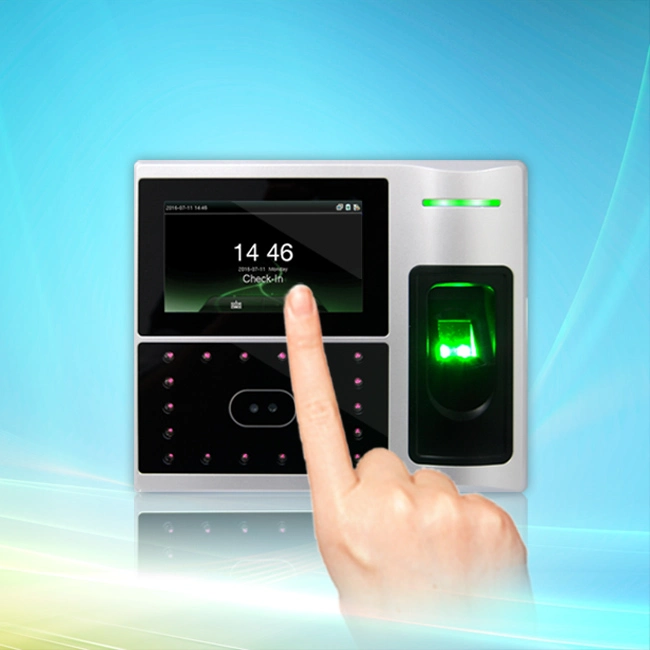 (FA1-H/ID+W) ID Card Fingerpritn &amp; Facial Recognition Time Attendance System with WiFi Function