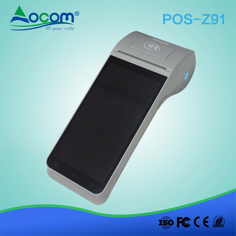 Android Bus Ticket NFC POS Terminal Machine with Fingerprint Identification