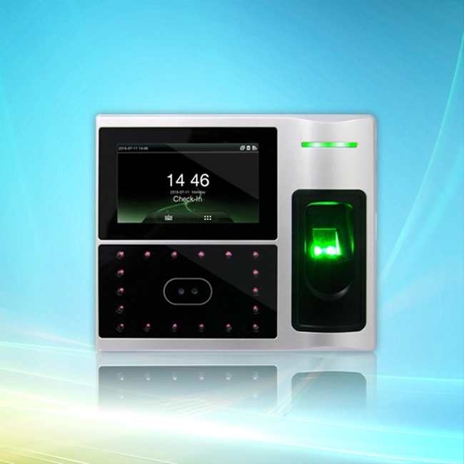 (FA1-H/ID+W) ID Card Fingerpritn &amp; Facial Recognition Time Attendance System with WiFi Function