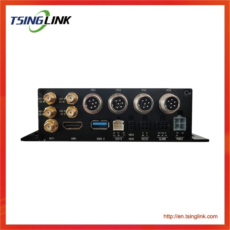 Front End Real-Time HD TF Video Recording Face Recognition 4 Channel Bus Wireless Mobile DVR