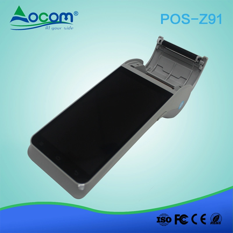 Android Bus Ticket NFC POS Terminal Machine with Fingerprint Identification