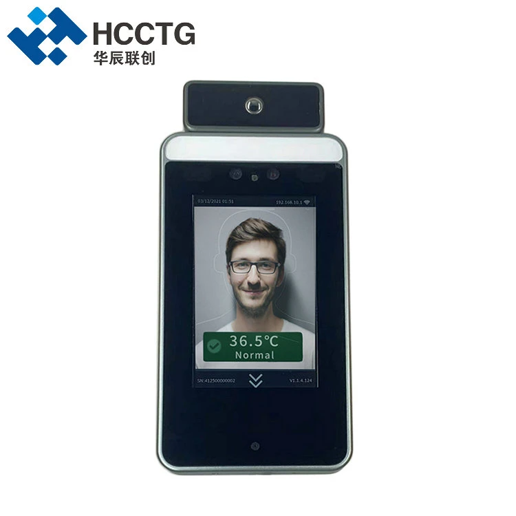 HS-640 Face Temperature Measurement Green Code Scanner (Linux version) Health Checking (By QR Scanner) +Access Control+Temprature Detection+Face Recognition