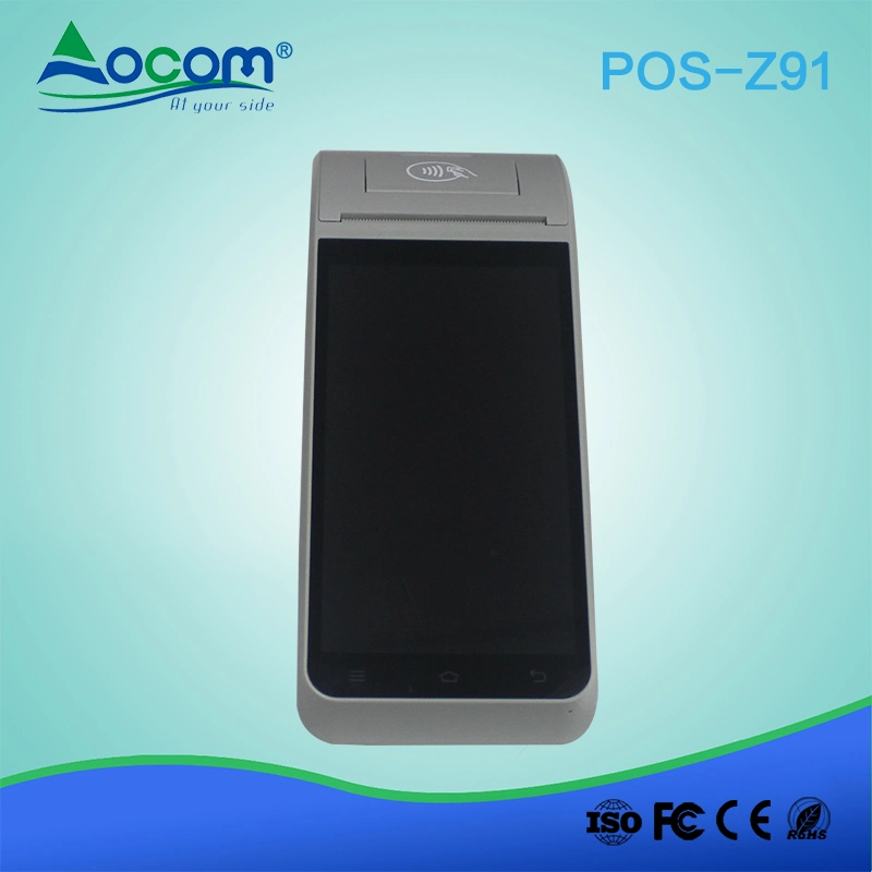 Android Bus Ticket NFC POS Terminal Machine with Fingerprint Identification