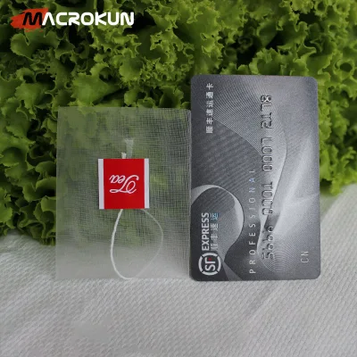 Custom Printed Pyramid Biodegradable Tea Packaging Nylon Tea Bag