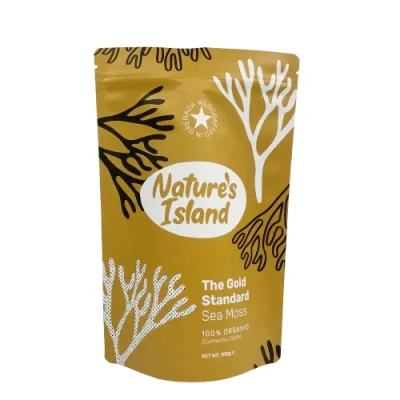 Bottom Pouch Side Gusset Custom Printed Coffee Bag Food Snack Package