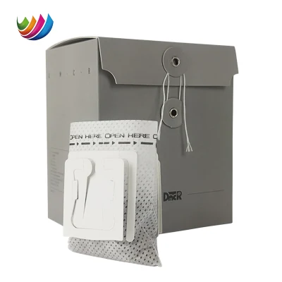 Empty Folding Spices Food Milk Tea Powder Coffee Bag Art Paper Box