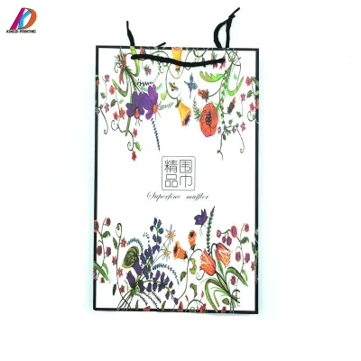 Custom Fairy Logo Paper Christmas Packaging Bag